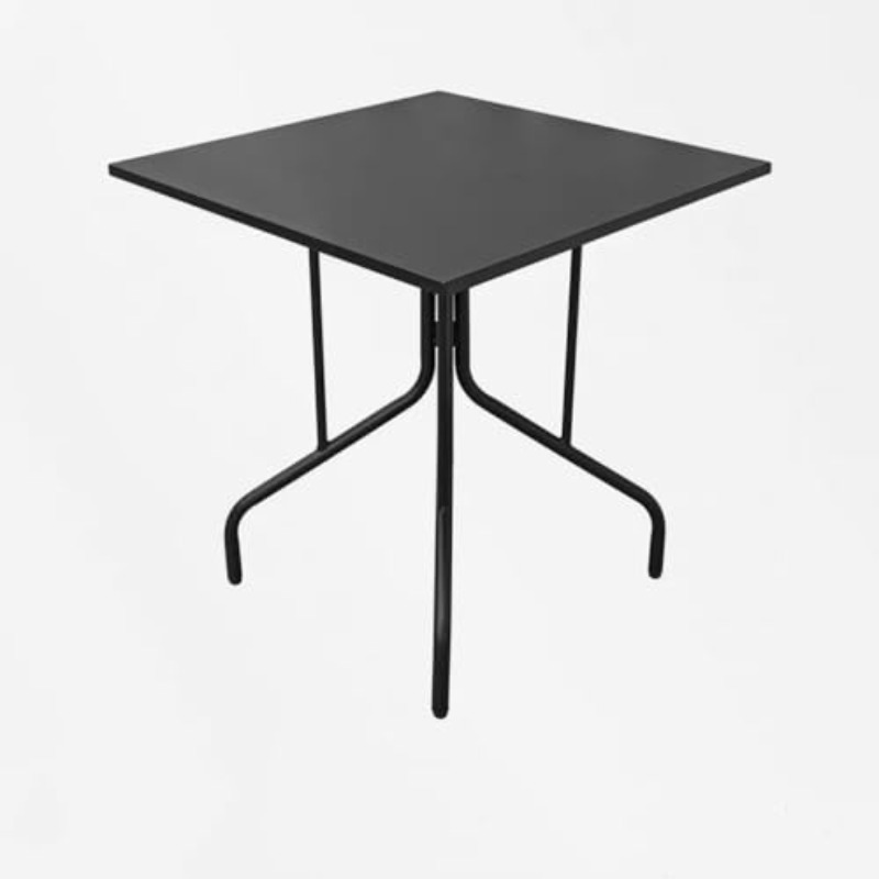 Jeffcoco Furniture Garden Dining Set Outdoor Furniture Patio Dining Table And Chair Balcony Dinner Table Dinner Chair Poly Rattan Restaurant, Coffee Shop