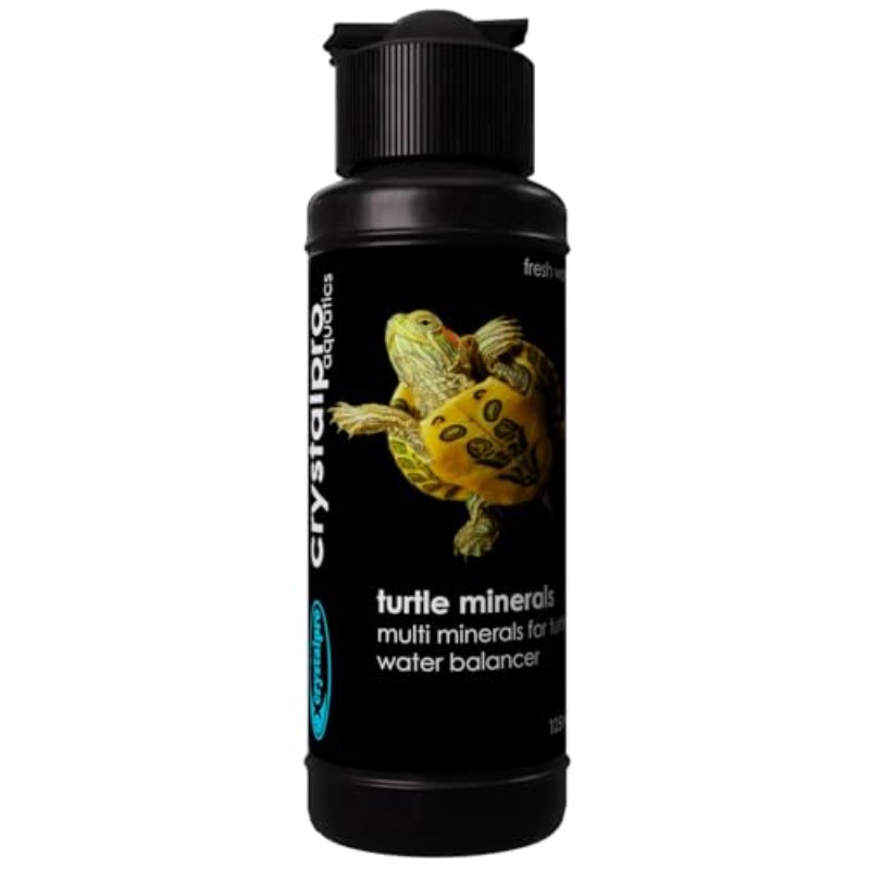 For Turtle Minerals 4. 22 Oz - Helps Grow a Better Shell And Improves General Health - Mineral Additive for Turtles - Aquarium Salt for Freshwater Tanks - Calcium for Turtles