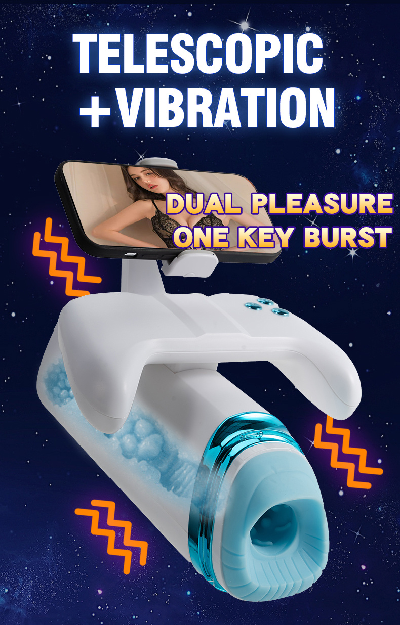 valentines day thanksgiving christmas gifts for men automatic male   with heating 10   telescoping 10   vibration game controller style rechargeable hands free stroker waterproof adult   toy for men easy to clean Product details 2