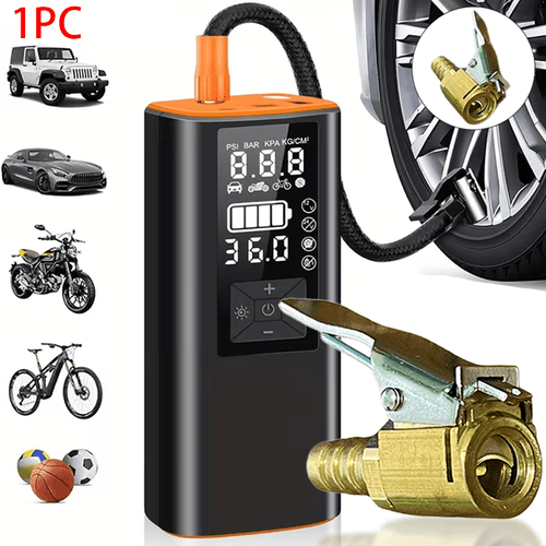 imagem do item 1pc conector de bomba de ar rápida em metal durável | com bocal de liberação de , adequado para pneus de carro, acessório de bomba de ar de usar para inflação rápida de pneus, sem bateria