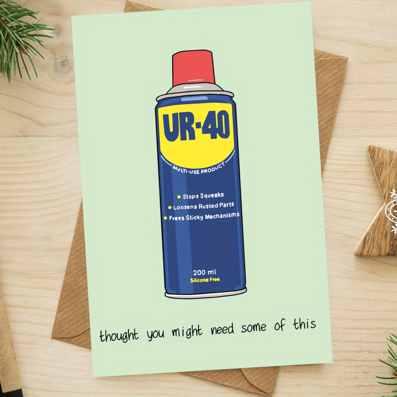 

Ur-40 - Greeting For - Humorous 40th , Christmas, , , - Unique For Women, Men, , Coworkers, , - 1pc