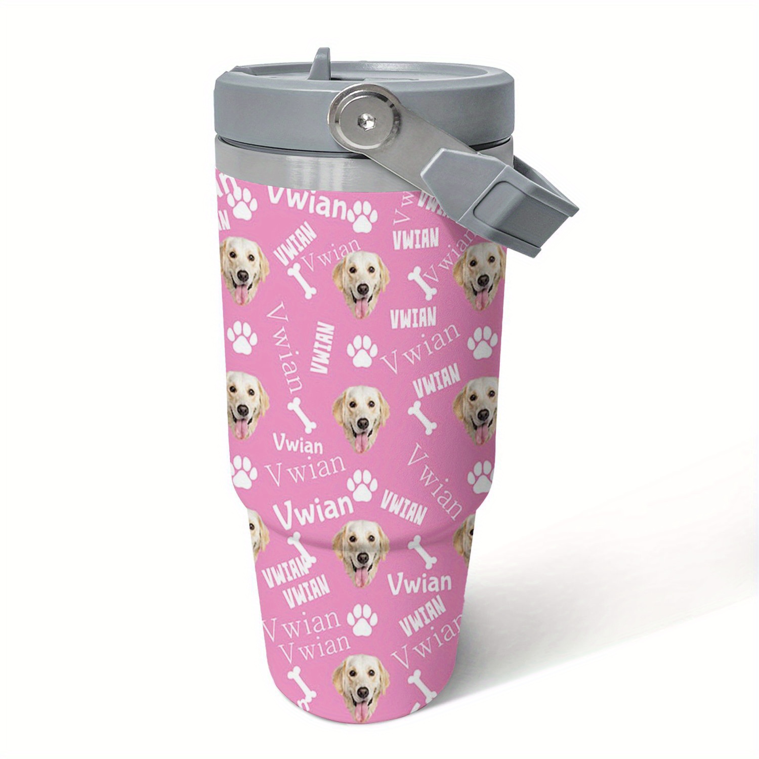 12 oz coffee travel mugs 12 oz Stainless Steel Travel Mug with Handle main image 1