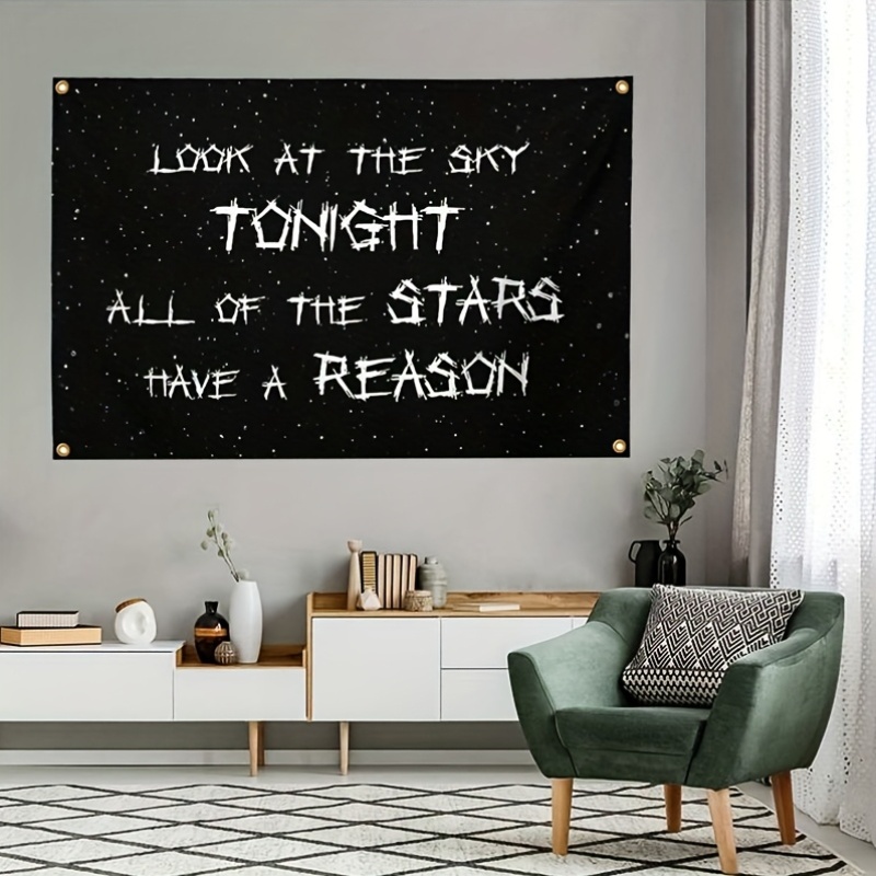 TEMU Rapper Tapestry Lil Art Music Album Cover Flag Tapestry For Room Decor, Suitable For Living Room, Home Office, Bedroom, Party Decoration, And