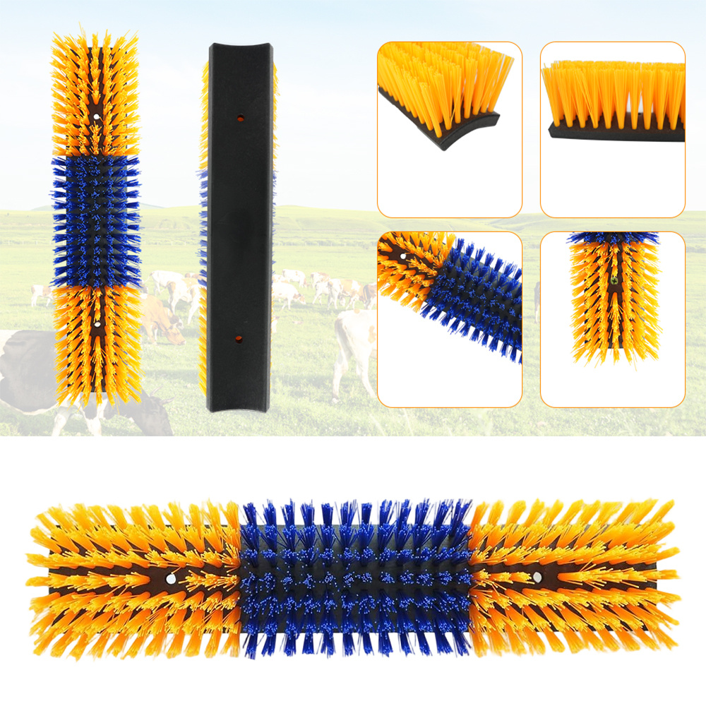 2 Livestock Scratching Brushes For Grooming Cleaning Itching For Horse Cattle Sheep Pig, Easy To Clean And Convenient To Use