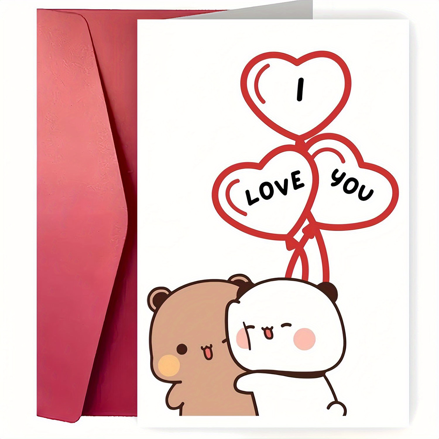 

An Interesting Birthday Card, I Love You My Dudu Bear From Cards, A Creative Greeting Card For Family, Friends, And Colleagues, A Birthday Card With An Envelope, A Unique Birthday Postcard.