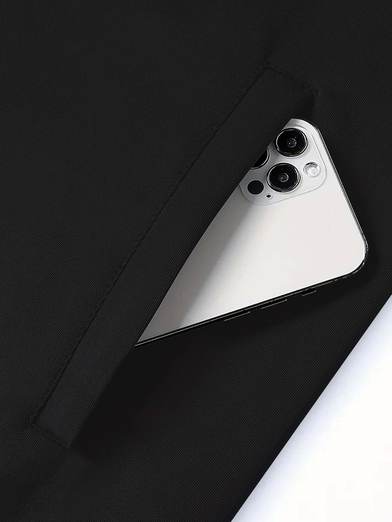 Trendy ontwerp jack voor heren, set van twee stukken met paardenprint, casual jeugdsportjack set