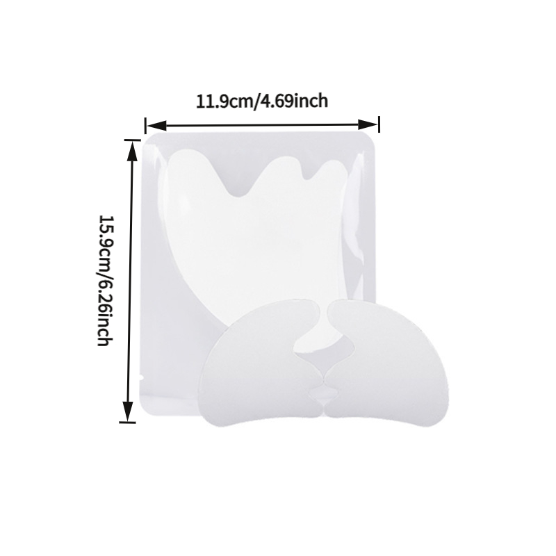 TEMU 10pcs/5 Bags 4d Facial -character Patches - High-elasticity Facial Sleep Patches - Use - -character Design; Large Size; Covers - Suitable For