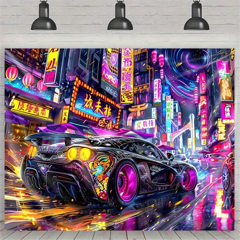 neon tapestry black light uv reaction perfect - Temu United Arab