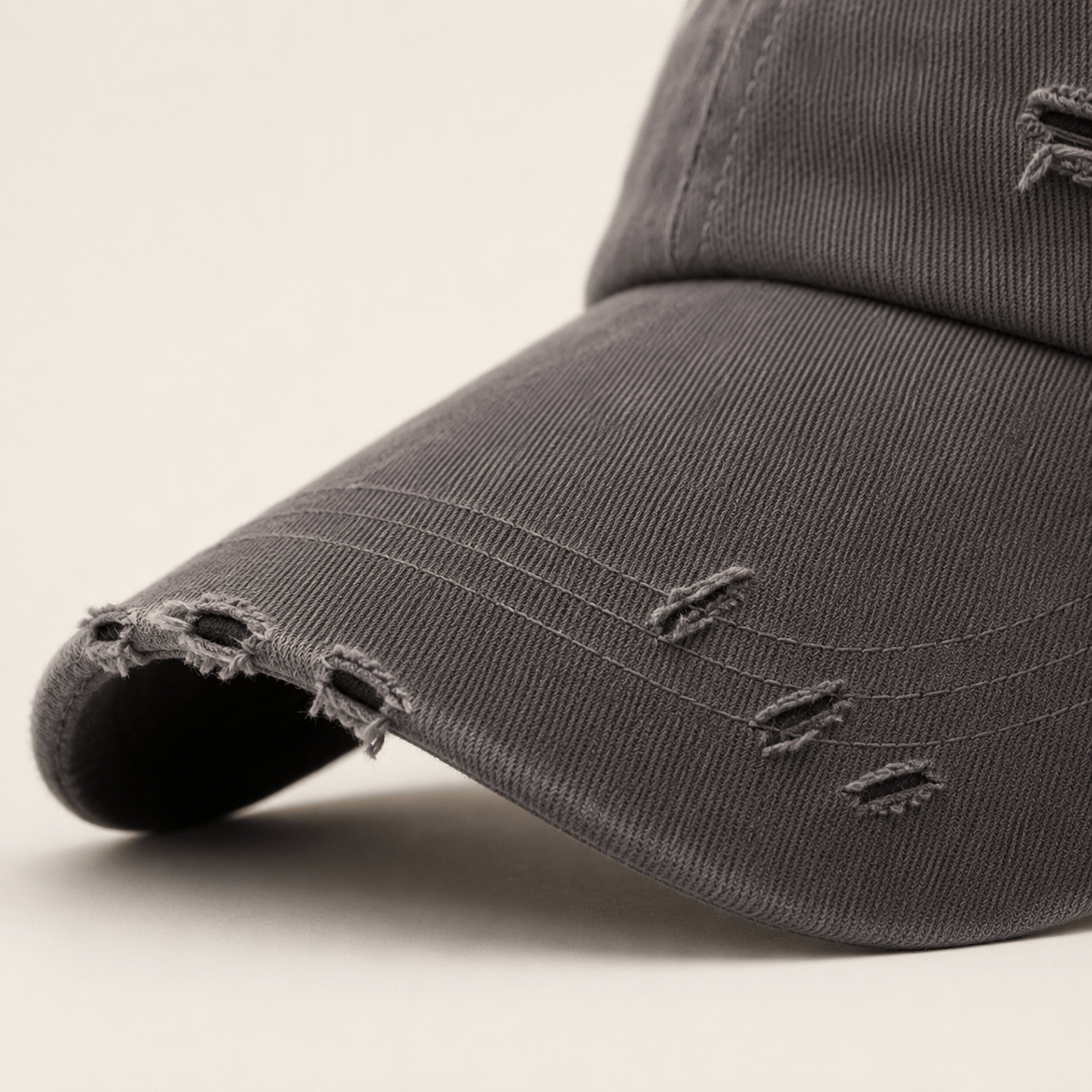 Unisex Retro Distressed Embroidered Baseball Cap, Comfortable Fit