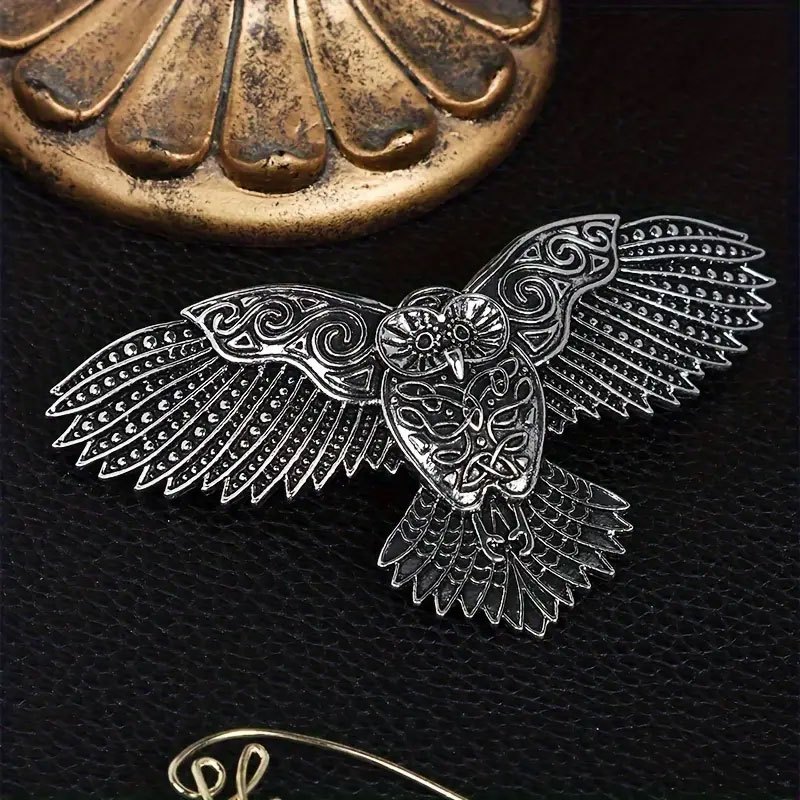 E-shop Wikinger-Eulen-Haarspange, Vintage-trendige Haarnadel, Damen-Haaraccessoire, Party-Schmuck, Valentinstag, Muttertag, Geburtstagsgeschenk