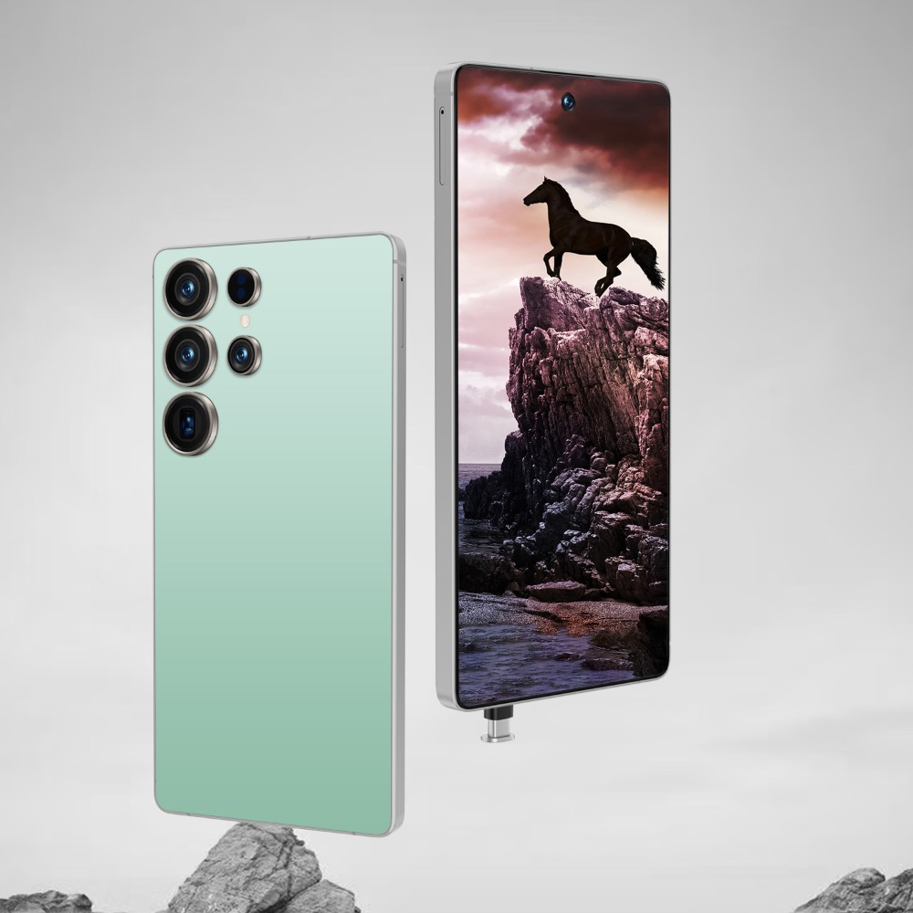 ultra smartphone featuring a 6 8 inch display   with an integrated stylus ultra large storage capacity   with headphones phone case data cable screen protector   visual experience   effect comfortable typing Product details 7