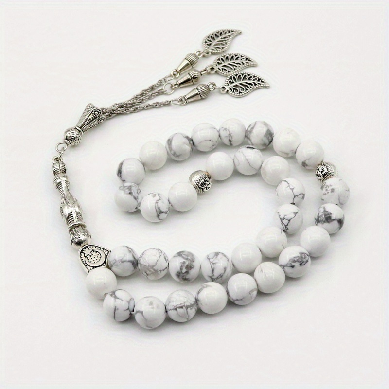 E-shop Modisches klassisches Perlen Herren Deko Armband, Geschenk für Familie und Freunde, Weihnachts Geburtstagsgeschenk für Freund/Freundin, Tasbih