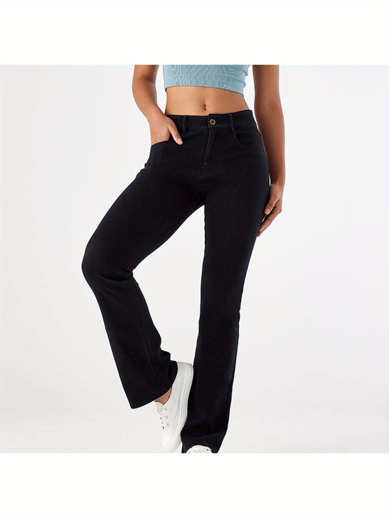 Jeggings High Waist Bootcut Jeans Women's Stretch Jeans For