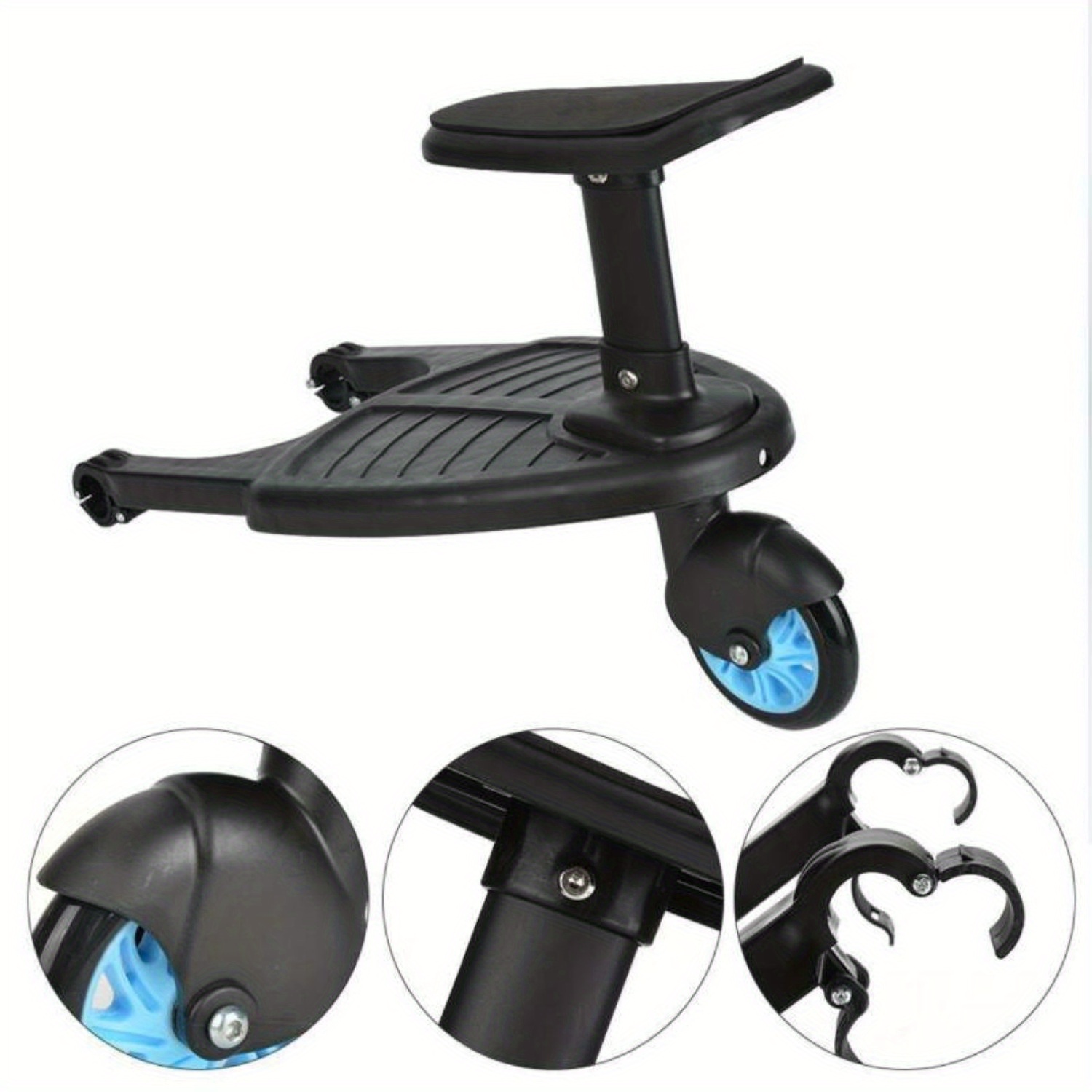 Board Footboard With Board Footboard Universal For Roller Board Up To 25kg Pink