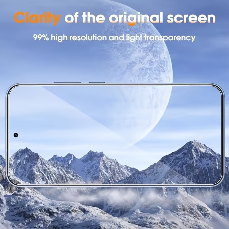 2 bucăți Protecții de ecran de înaltă definiție [Design pentru îndepărtarea prafului] compatibile cu for Samsung Galaxy A06 A07 A15 A16 A17 A25 A26 A34 A35 A36 A37 A54 A55 A56 A57, fără bule, potrivire precisă, compatibile cu husă, material de înaltă calitate
