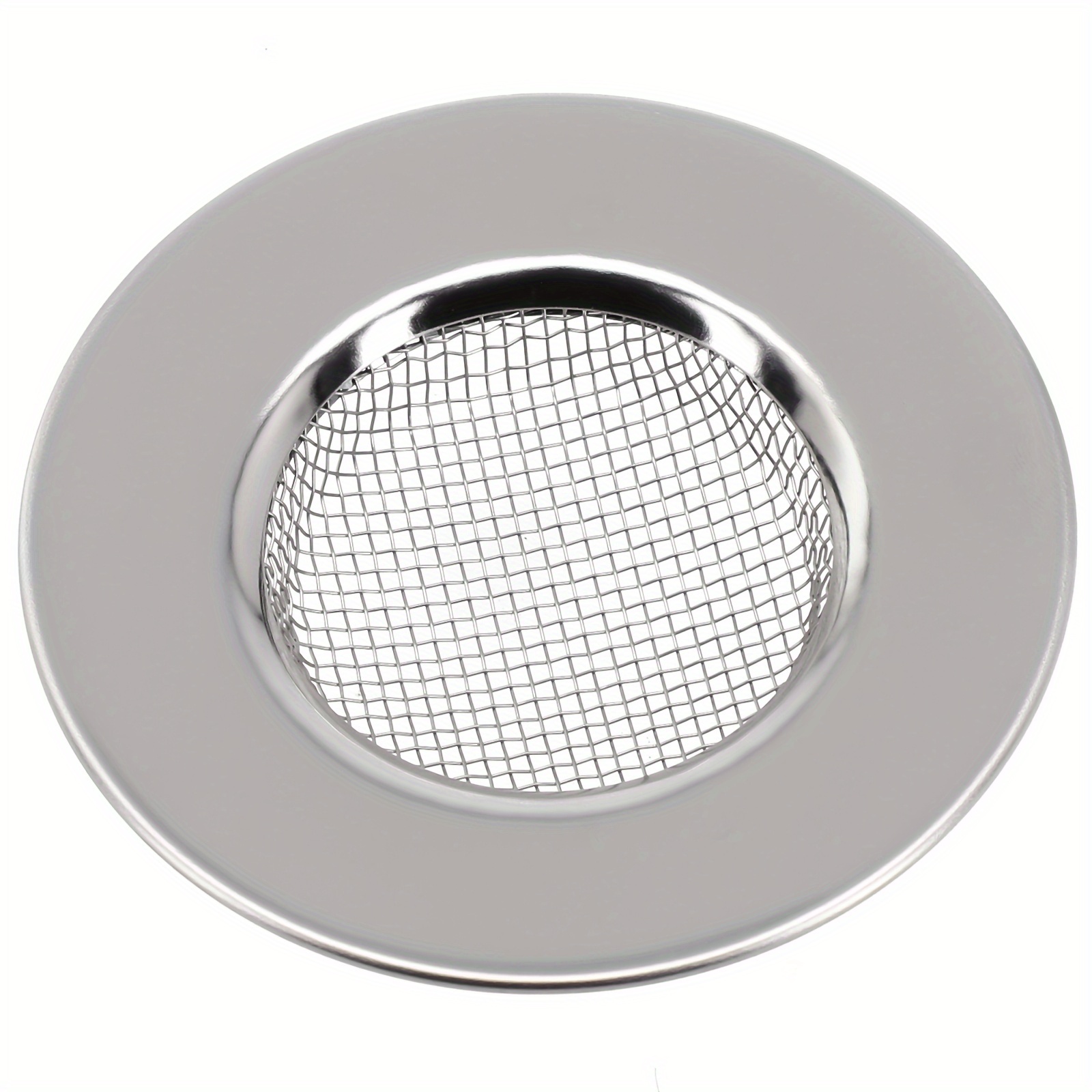 Image of 75mm Stainless Steel Drain Plug And Hair Catcher-multifunctional, Anti-blocking Filter For Kitchen Sink, Bathroom Bathtub, Shower Floor Drainage Convenient And Practical