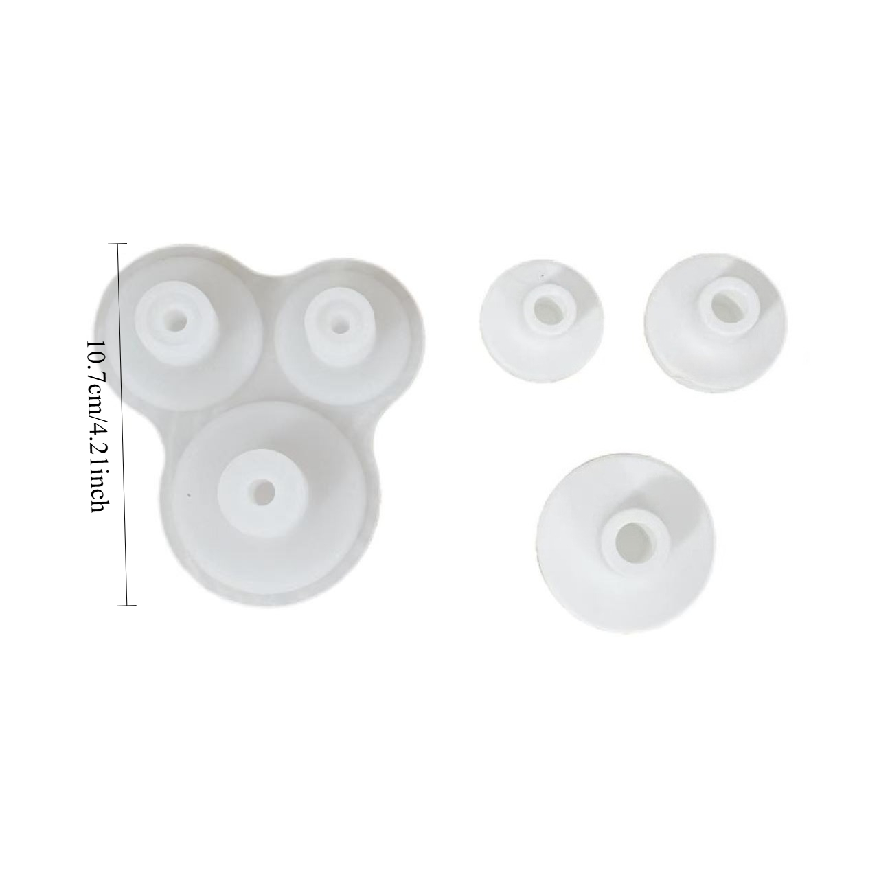 Holder Decorative Ornament Silicone Mold Decorative Candle Plaster Epoxy Mold Candle Making Mold