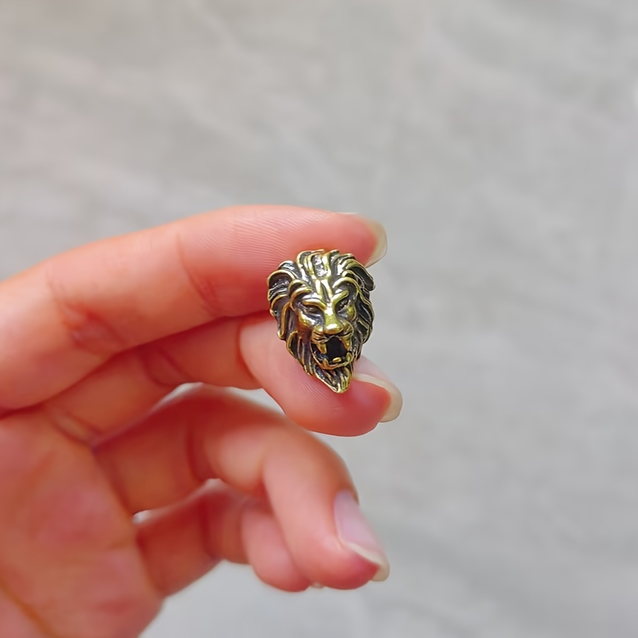 Image of An Antique Brass Head Decorative For Diy Leather Products, Bags, Backpacks, Belt Rivet Connectors, Hardware Accessories With Screws