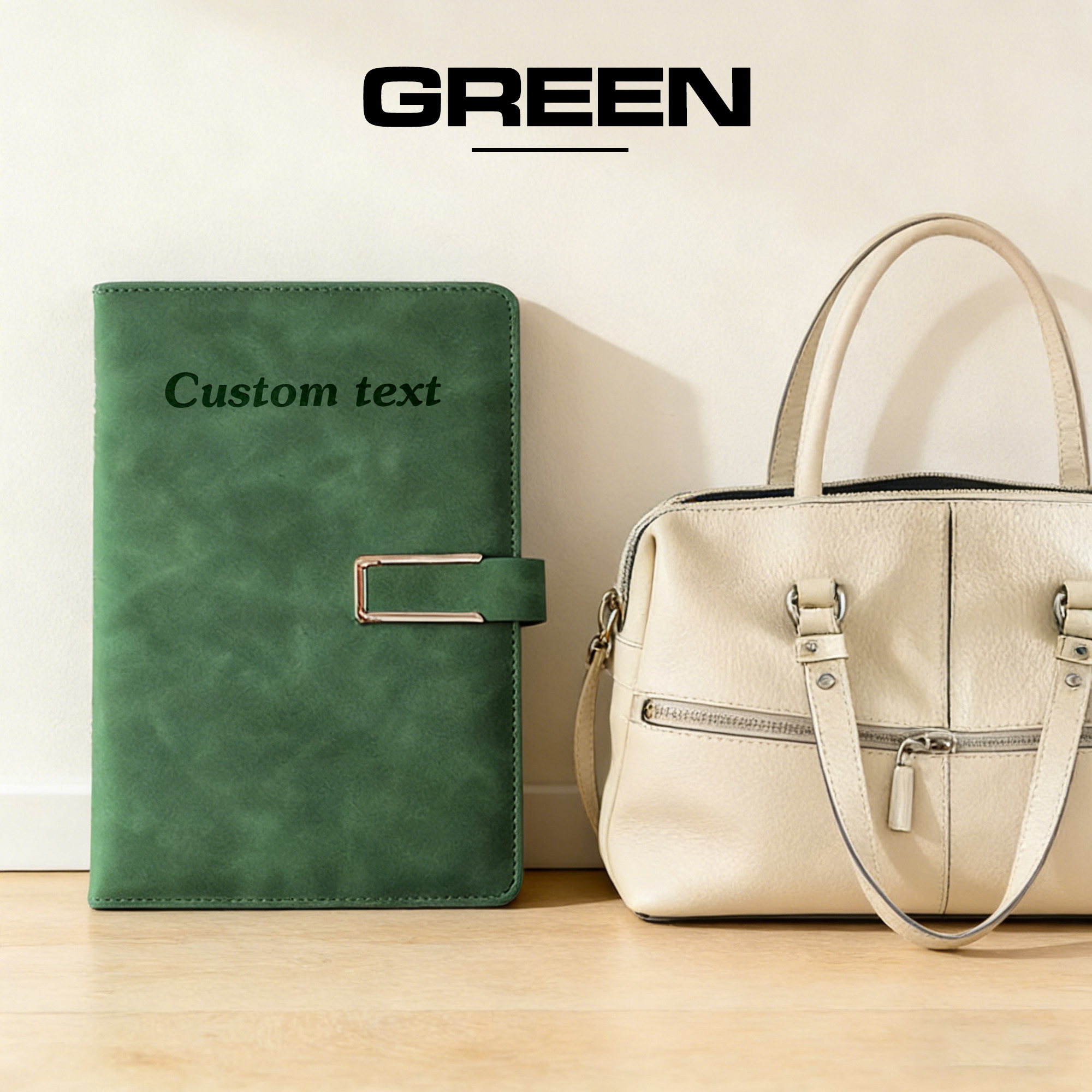 TEMU 1pc Personalized Notebook | Custom Name Engraved Journal For Students, Teachers, Office Writing And | Back To School Gift, Graduation Gift