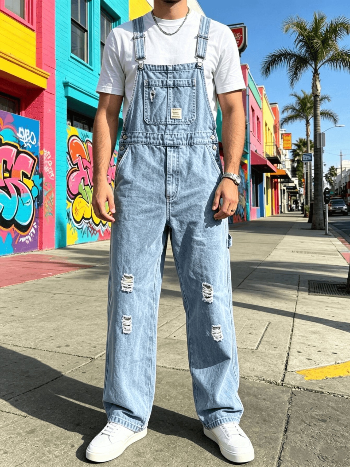 men overalls sold on Temu United States