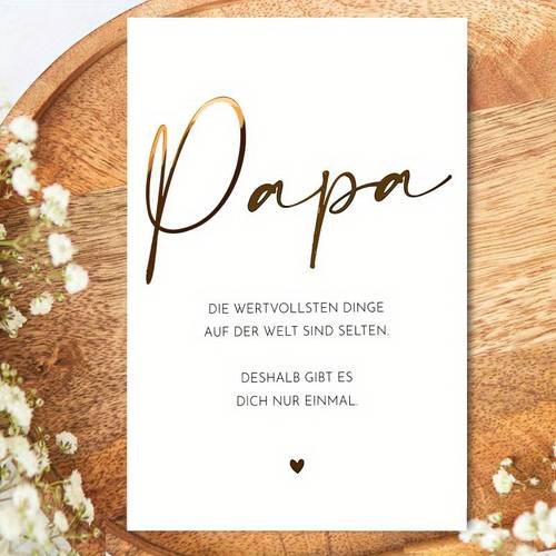 fun german fathers day greeting card birthday gift 1pc funny german fathers day love card father poem thanks for father birthday happy fathers day best dad in the world ideal gift for father
