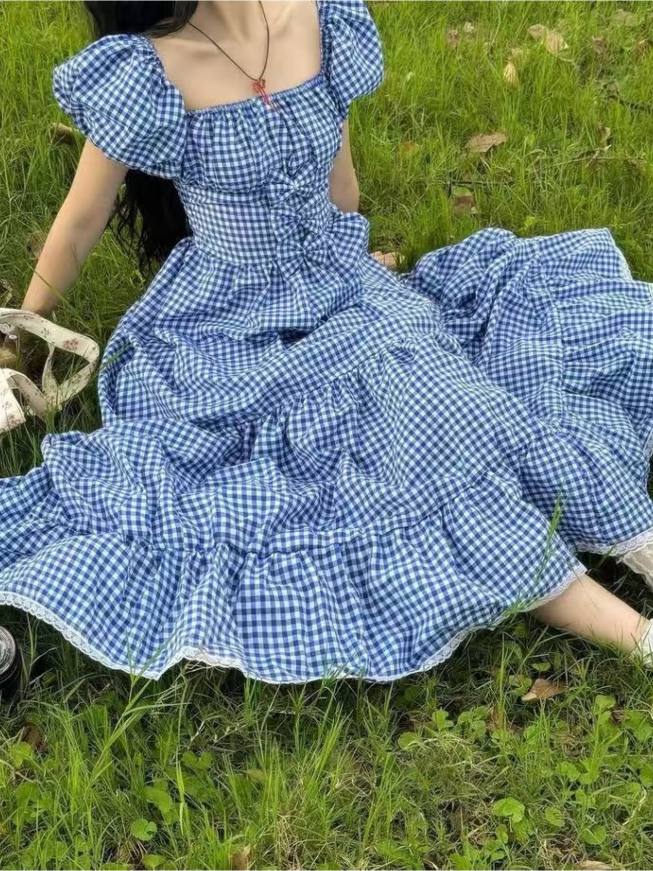 white christmas dresses ROMA Cottagecore Dress Sewing Pattern, 8 sizes XS-4XL, Instant Downloa –  Shakti Patterns main image 1