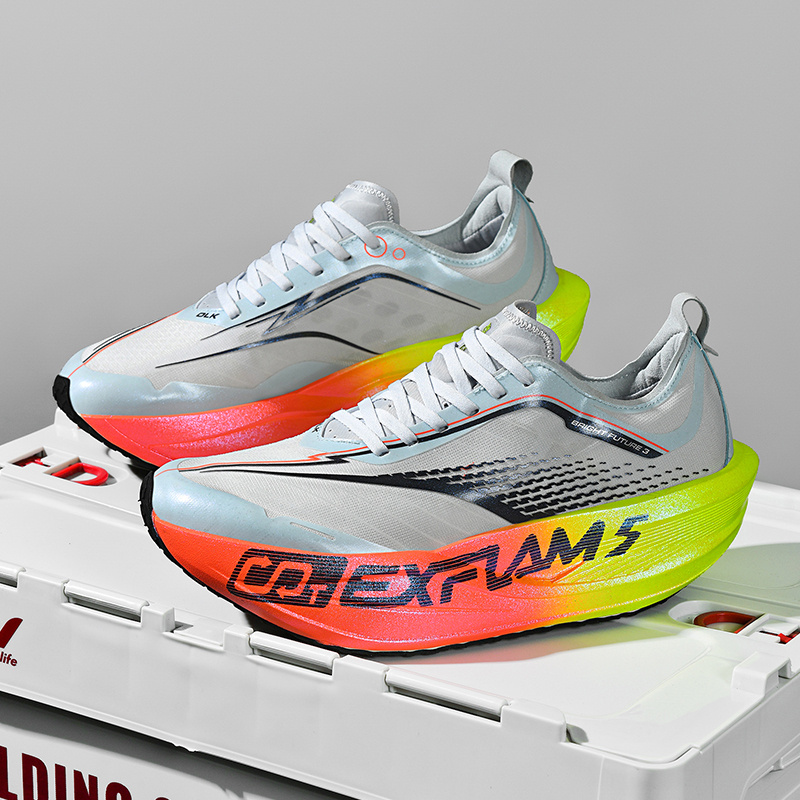 Carbon Plate Running Sneakers with Sole & Cushioning Suitable for, Gym, Sneakers - Low-Top Breathable Sneaker for Track Training, Casual Wear, Lace-Up (EU 33-44)