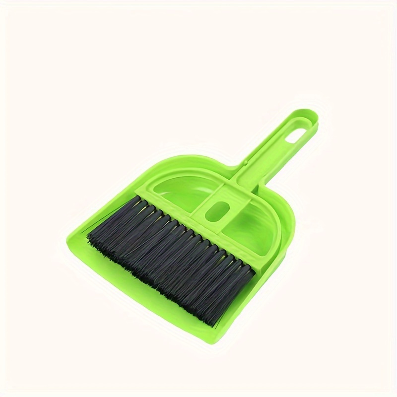 2pcs mini broom and dustpan cleaning brush set hard bristle with dustpan pet supplies handheld cleaning kit portable durable no charge required Product details 5