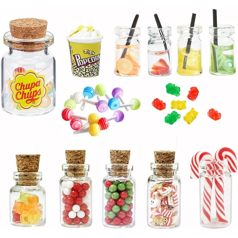 

Accessories, 15pcs Of Miniature Christmas Candies And Set For Christmas Markets, Stalls, Accessories For Decoration :12 .