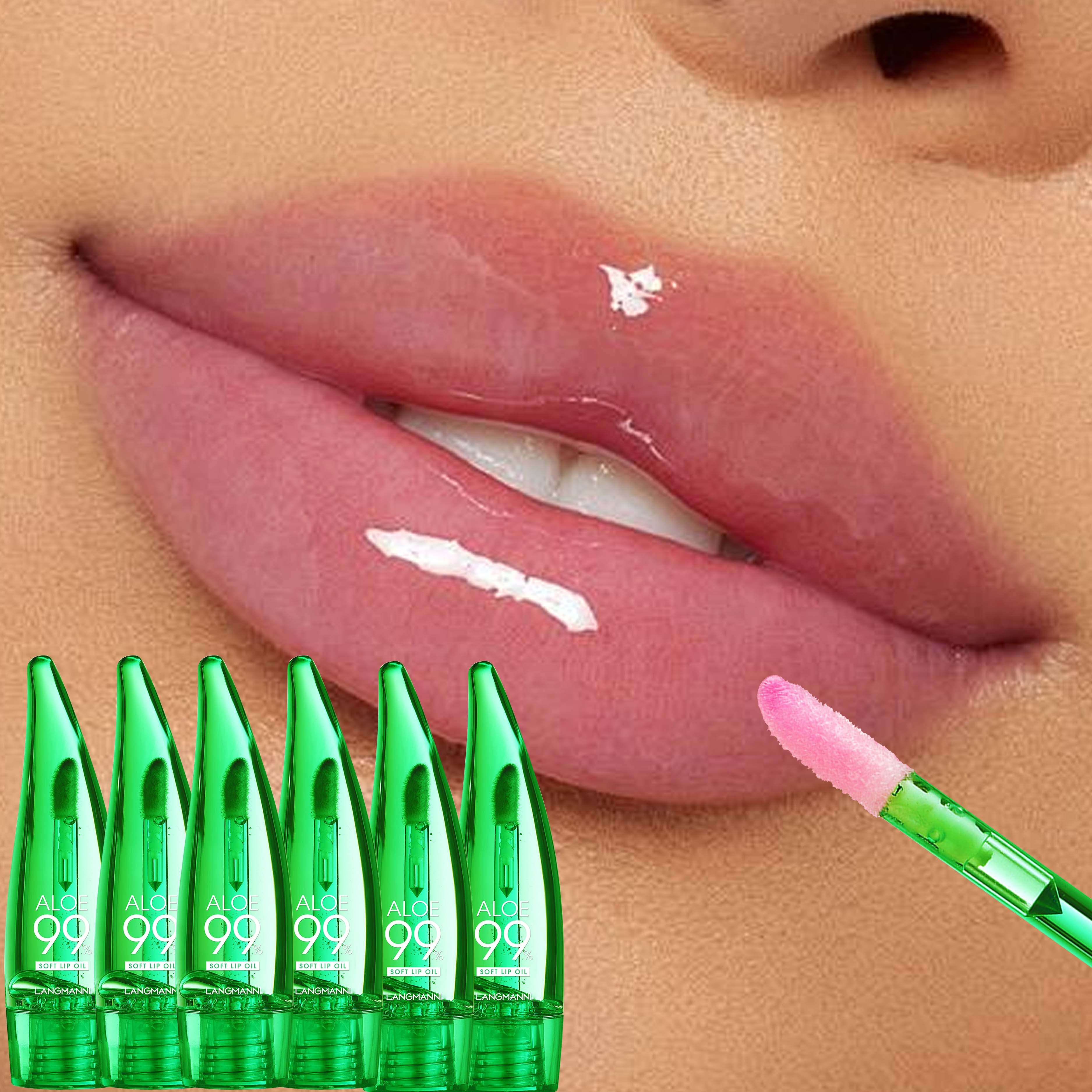 aloe lip oil sold on Temu United States
