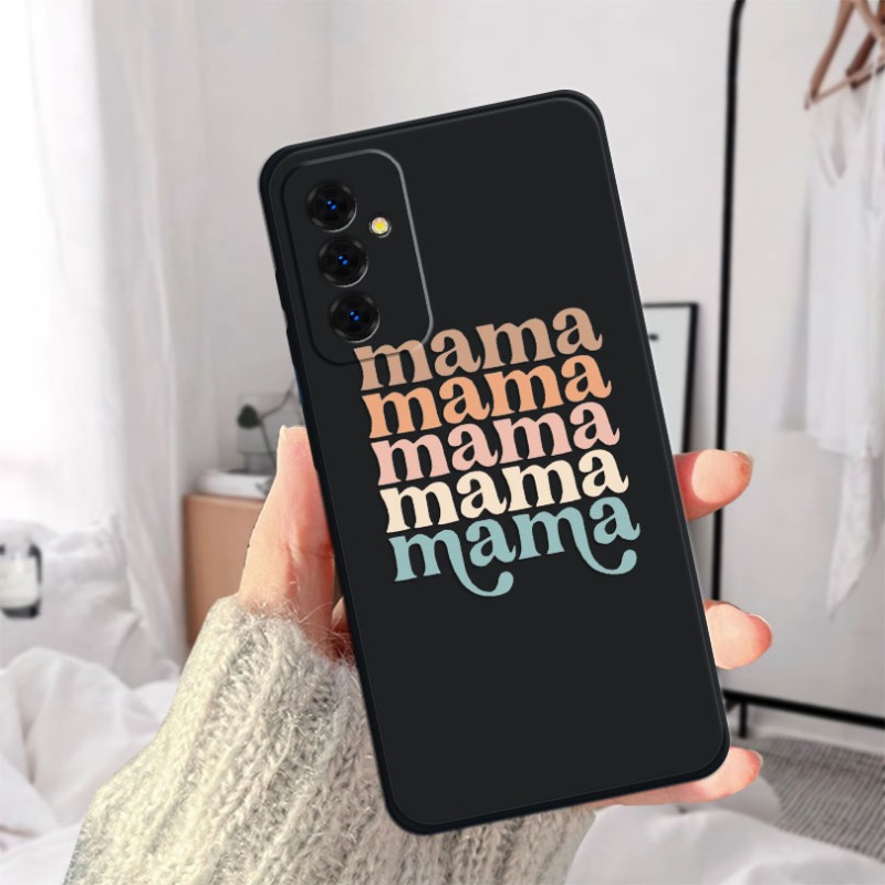 fashionable phone   featuring a letter from mom compatible with   samsung galaxy models including a36 a25 a16 and more