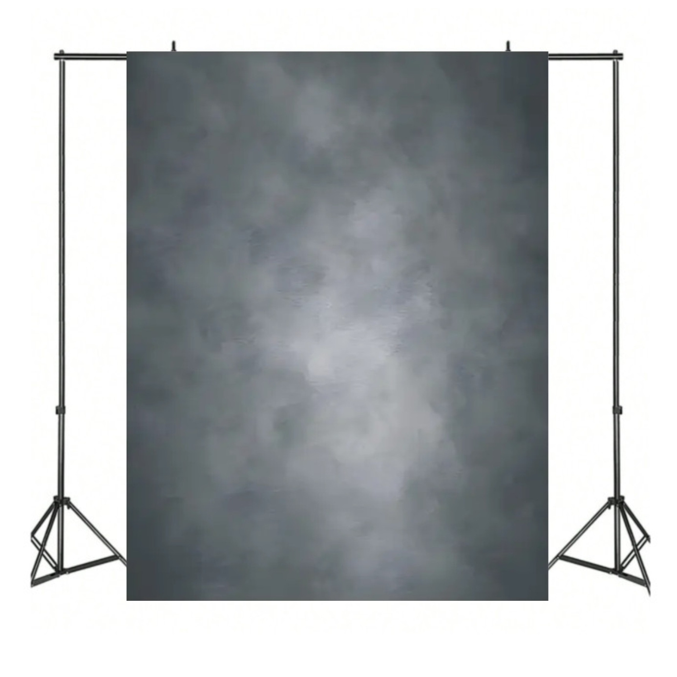 Retro Gray Photography Background Polyester Seamless Photo Backdrop