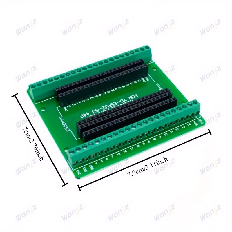 לוח הרחבה esp32-s3 באיכות גבוהת 44 , לוח הרחבה esp32-s3- - אביזר מעשי במיוחד לפיתוח ולמידה של diy, מתאים גם לרכיבים רובוטיים ורכבים חכמים פרטי מוצר 1
