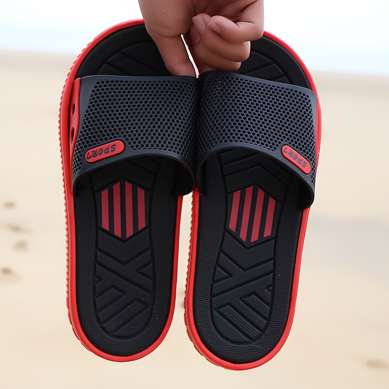 mens stylish open toe breathable eva slides comfortable non slip durable casual sandals with       beach or casual attire beach footwear stylish sandals eva sandals Product details 2