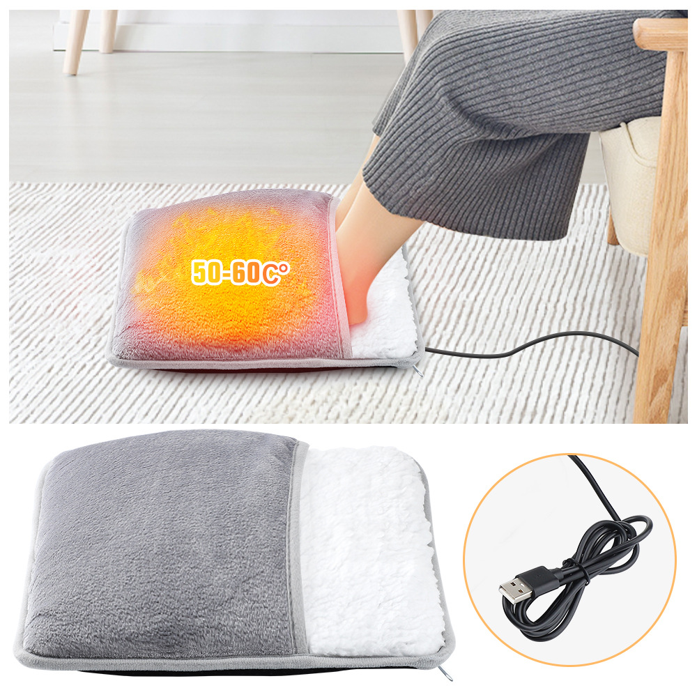 electric   warmer maintains a   temperature of 65 c 360 full wrap for heat     usb car or socket a   warming feet at home or     to cold legs     from the feet Product details 7