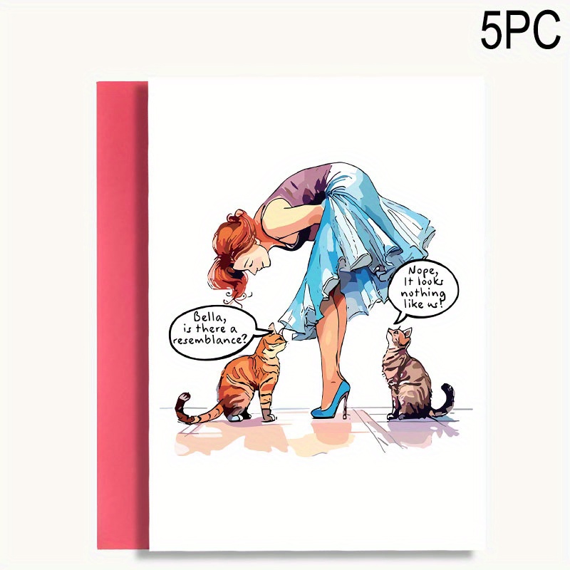 TEMU Chic Birthday Card With Envelope () - & Messages For , Special Occasion Stationery, Birthday Greeting Card, Premium Birthday Stationery, Card,