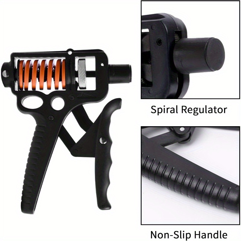 5-pack grip strength trainer kit with adjustable  , forearm strengthener, finger exerciser stretcher, hand grippers & stress relief ball -   non-woven material for muscle building &   recovery, forearm workout equipment|adjustable   trainer|durable construction, grip strength training equipment Product details 3