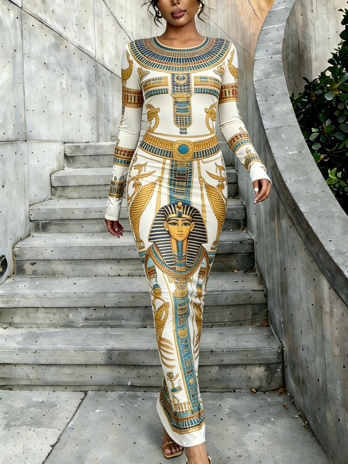 egyptian dress sold on Temu United States