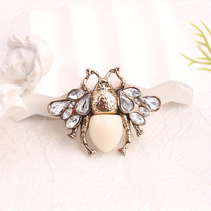 Image of 1pc Fashion Beehive Brooch, Elegant Pin For Women, Suitable For Decorating Scarves, Dresses, Coats, Bags And Other . Ideal Gift For Your Lover, , Family Or On Festivals