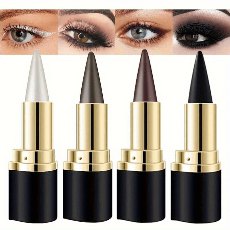 juego de lápices delineadores gel impermeables, crayón de ojos en crema, barras de   natural y , herramientas duraderas antimanchas para   de ojos