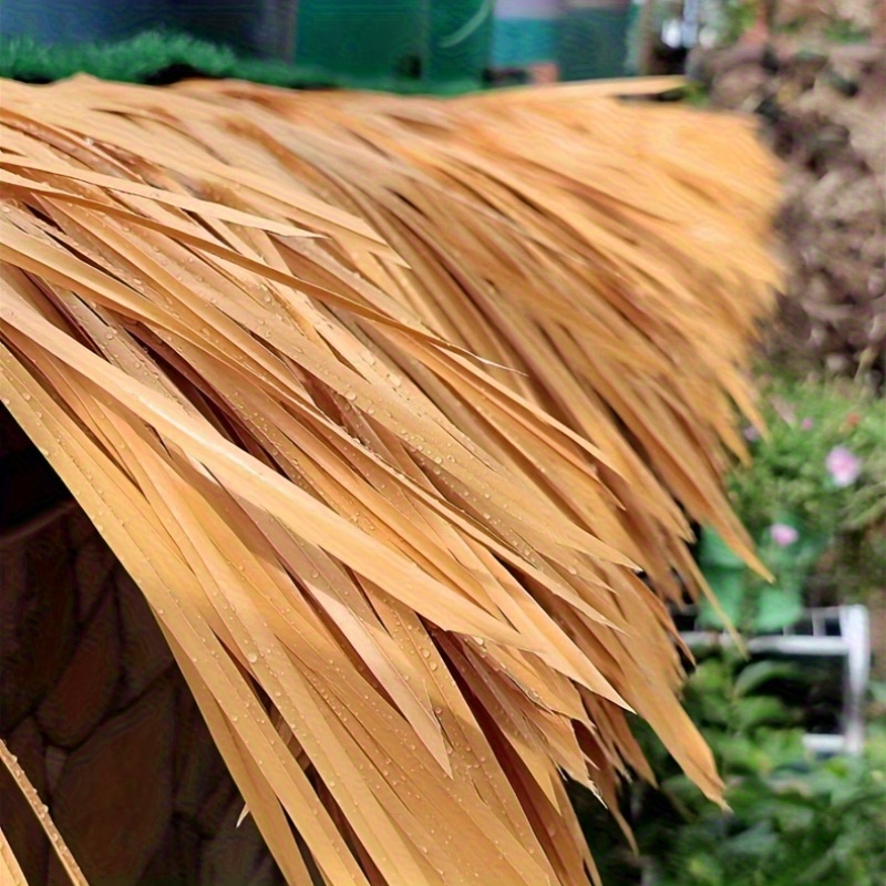 künstliches dachmaterial palmengras kunststoffpalmengras diy