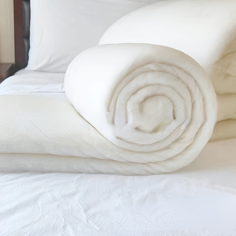 TEMU Handgemaakte Patchwork Kit - Zacht en Warm Stof, Makkelijk te Naai voor een Comfortabel Handgemaakt Gevoel, Pluizig en Scheurbestendig. Geschikt