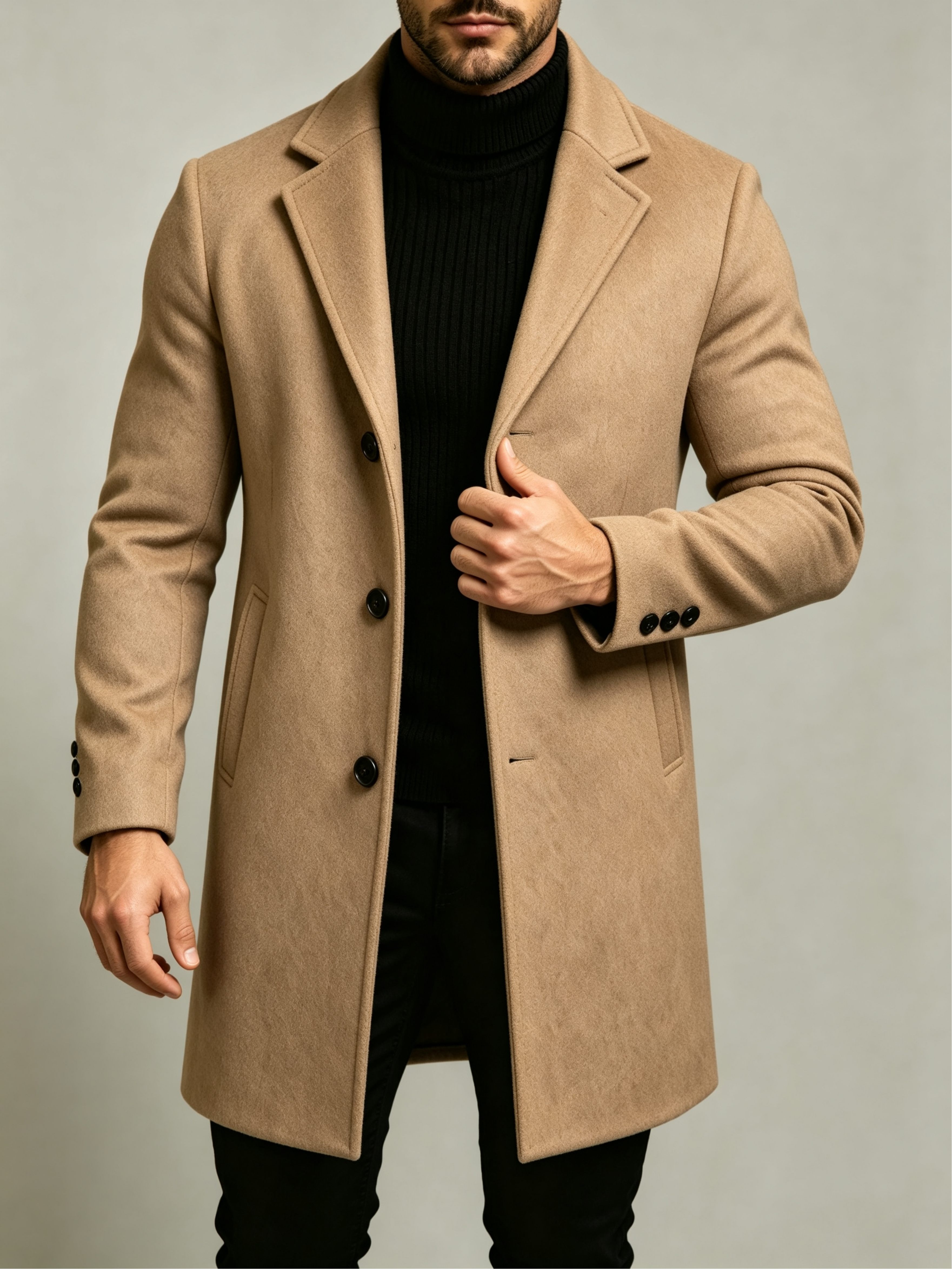 dress coats for men sold on Temu Canada