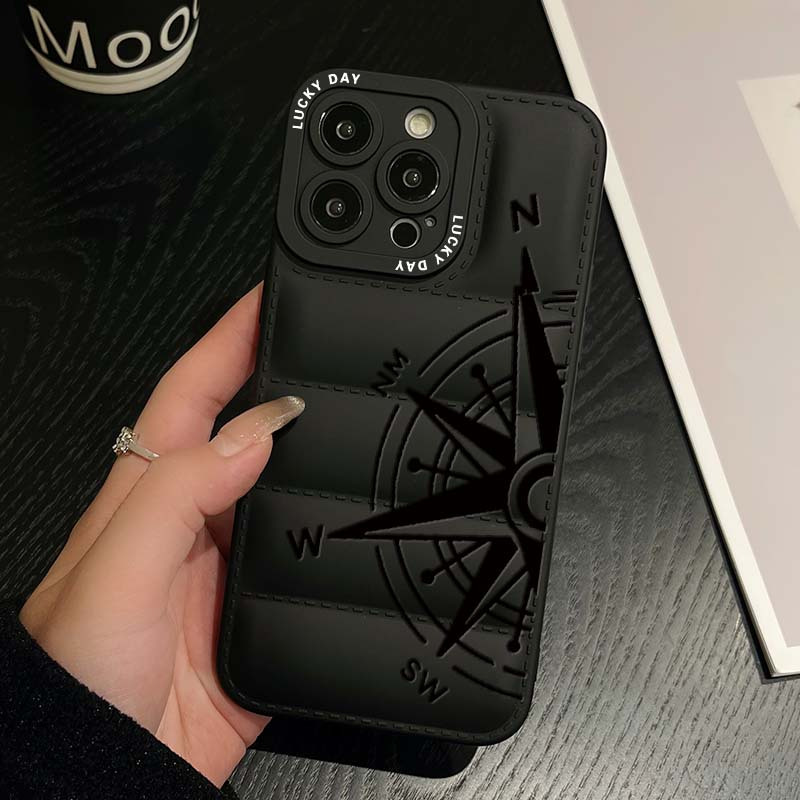 TEMU para Teléfono - con Diseño de Chaqueta Polar con de Estrellas, con Graffiti de Moda y una Gruesa Antigolpes de Diseño Único, Compatible con