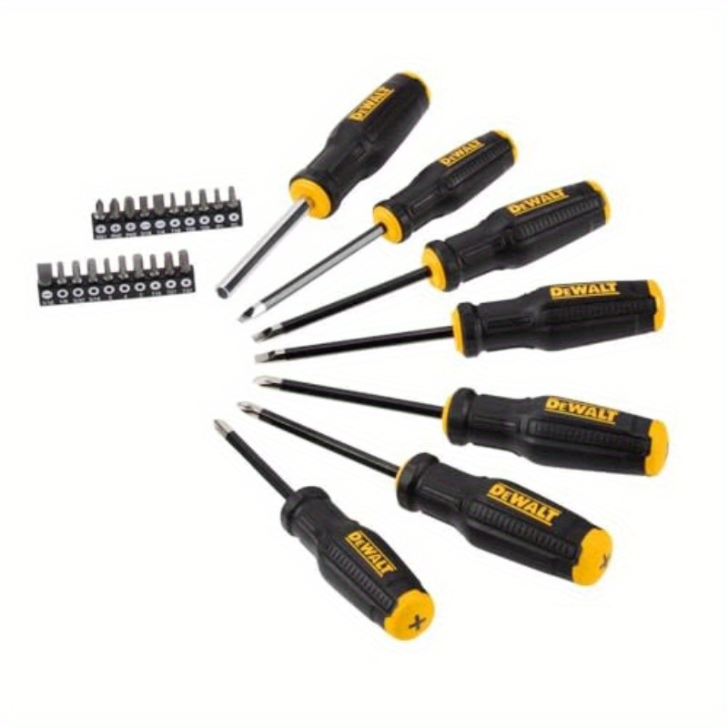 27pcs   heavy-duty screwdriver set with magnetic tips & ergonomic non-slip grip -   impact-resistant tool kit with torx/phillips/flathead bits for home, automotive, electronics repair - durable construction & clear storage case (no power required), multi  , adjustable nut drivers, replaceable bits for  , manual nut driver, bitful nut driver multi utility   handbook Product details 1