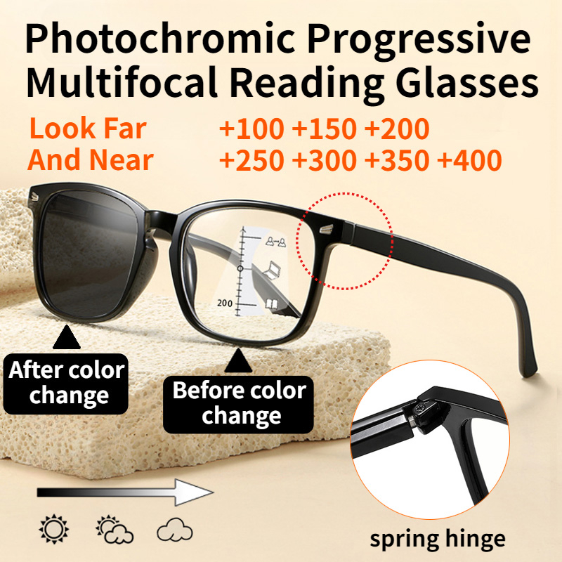 Photochromic Lenses Multifocal Reading Glasses Non Prescription