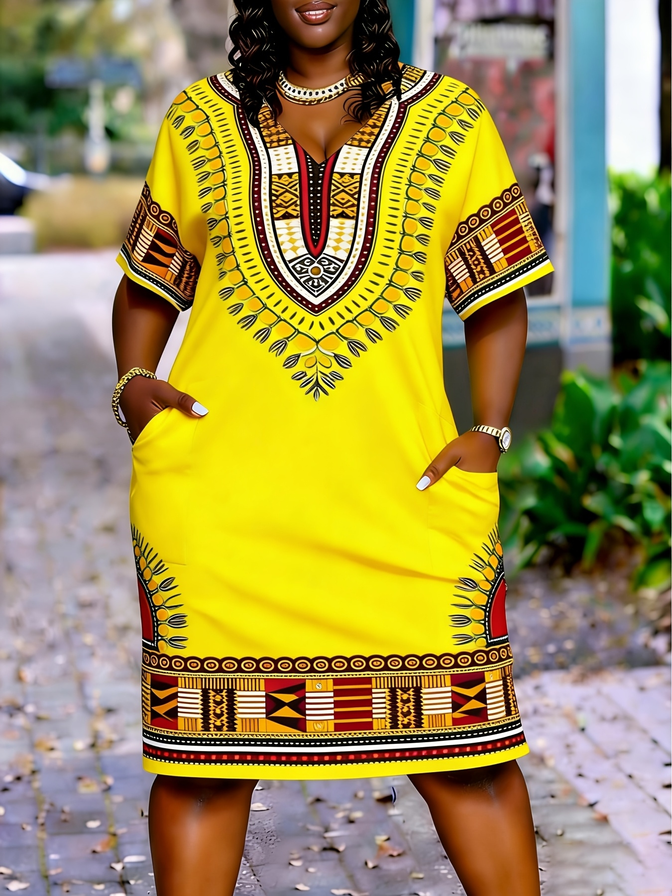 african dress for women sold on Temu United States