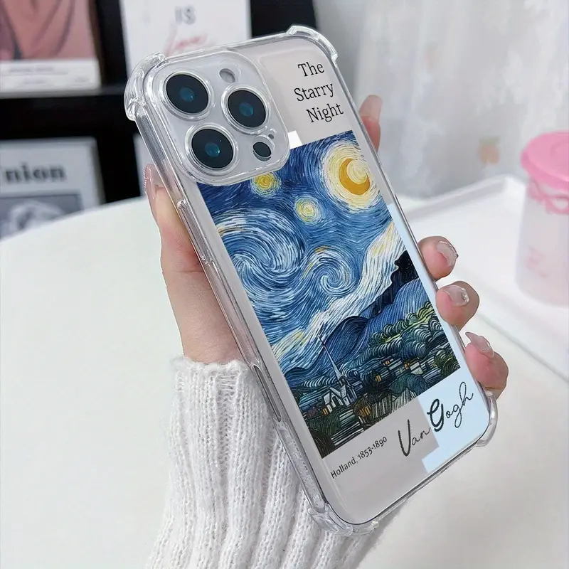 Phone case: 1 Art Classic! Van * &*;Starry Night&*; Phone Case, Full of * Thickened TPU with Reinforced Corners for Drop Protection, Compatible with * Series, Series, iPhone 16 Pro Max, 11, 15 Pro ... Phone case: 1 Art Classic! Van * &*;Starry Night&*; Phone Case, Full of * Thickened TPU with Reinforced Corners for Drop Protection, Compatible with * Series, Series, iPhone 16 Pro Max, 11, 15 Pro ...