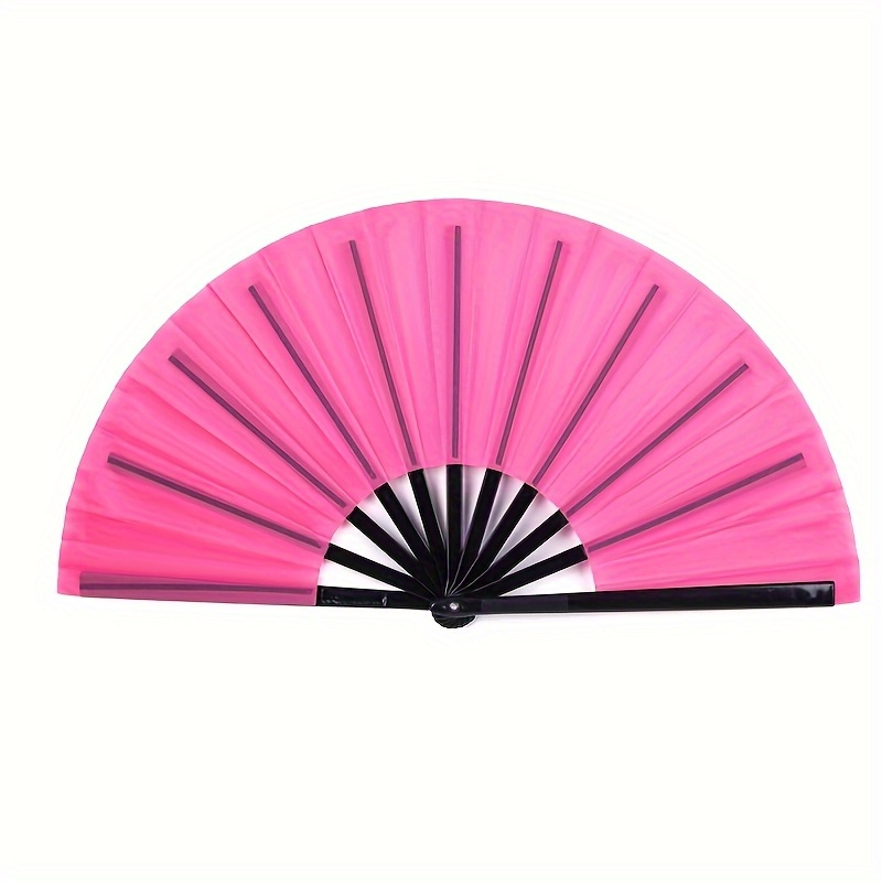 Boots On Ground Line Dancing Hand Fan - Purple Clack Fan, Solid