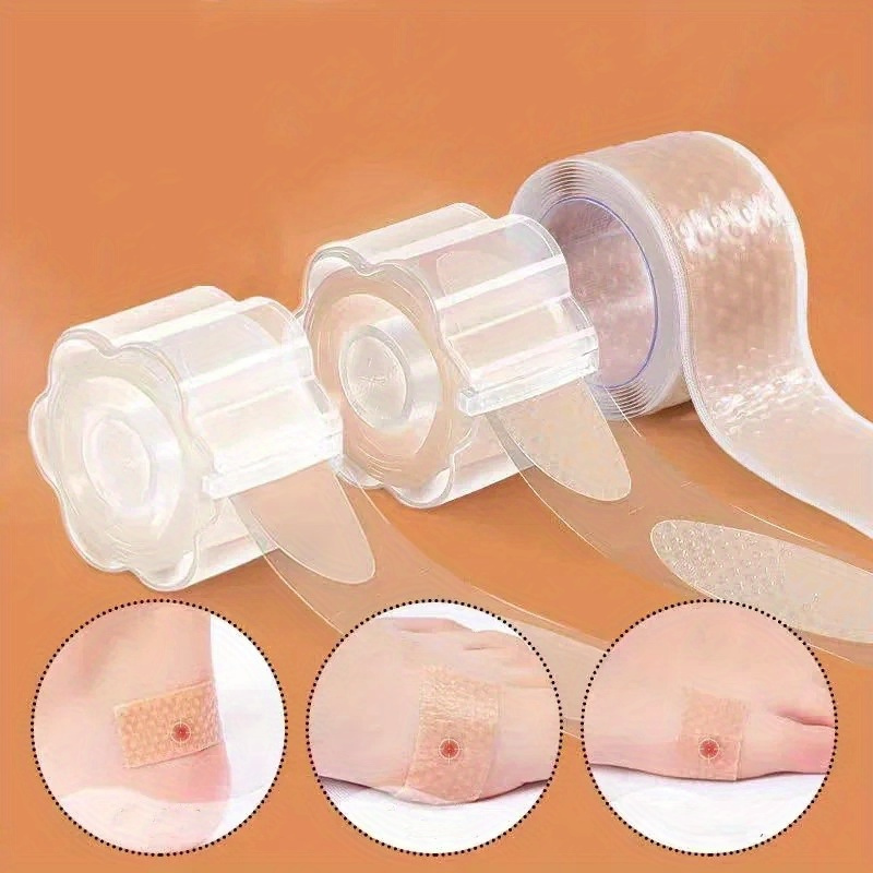 A Pack of 30 Gel Heel Protectors - Adhesive Blister Pads And Insoles, Foot Care Cushioning Pads.